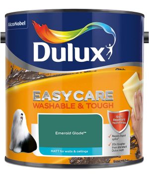 Dulux Easycare Washable and Tough Matt Emulsion 2.5L in Emerald Glade