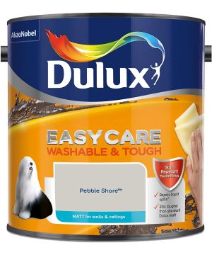 Dulux Easycare Washable and Tough Matt Emulsion Pebble Shore 2.5L