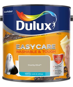 Dulux Overtly Olive Easycare Washable & Tough Matt Emulsion Paint 2.5L