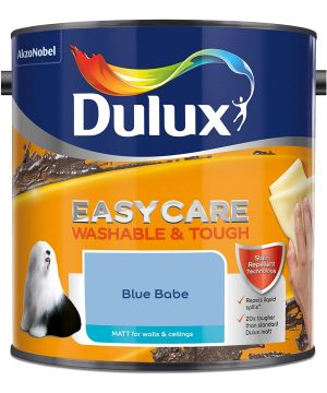 Dulux Blue Babe Easycare Washable and Tough Matt Emulsion Paint 2.5L