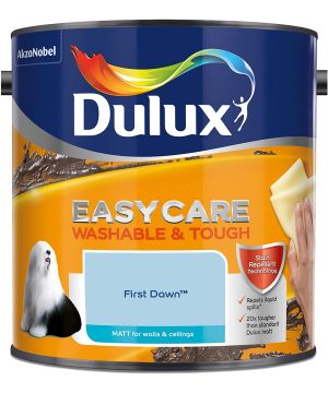 Dulux Easycare Washable and Tough Matt Emulsion First Dawn 2.5L matt paint tin