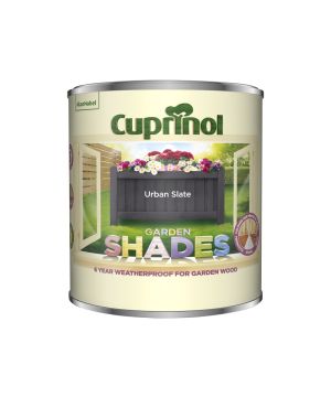 Cuprinol Garden Shades Urban Slate 1L wood paint tin