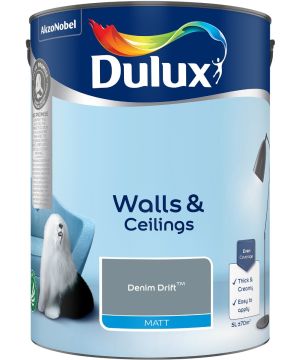 Dulux Matt Emulsion Paint Denim Drift 5L