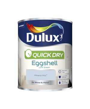 Dulux Quick Dry Eggshell Paint in Mineral Mist, 750ml