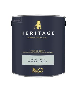 Dulux Heritage Green Oxide 2.5L Matt Emulsion Paint