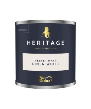 Dulux Heritage Linen White 125ml Tester Pot