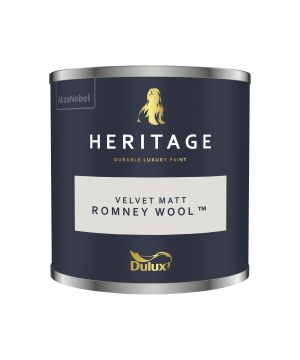 Dulux Heritage Romney Wool 125ml matt emulsion tester pot