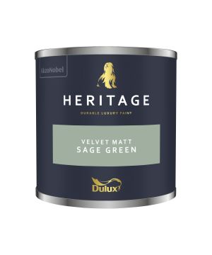 Dulux Heritage Sage Green 125ml Matt Emulsion Tester Pot
