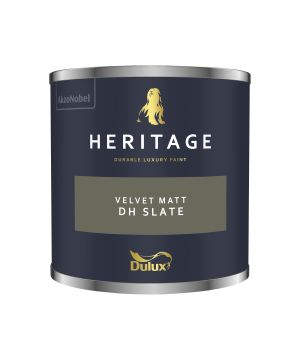 Dulux Heritage DH Slate 125ml Matt Emulsion Tester Pot