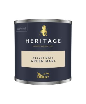 Dulux Heritage 125ml Green Marl Matt Emulsion Tester Pot
