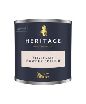 Dulux Heritage Powder Colour 125ml Tester Pot in matt emulsion
