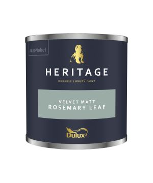 Dulux Heritage Rosemary Leaf 125ml interior matt emulsion paint tester pot