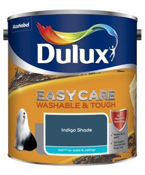 Dulux Easycare Washable & Tough Matt Emulsion in Indigo Shade, 2.5L