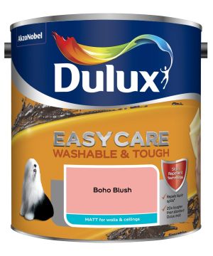Dulux Easycare Washable & Tough Matt Emulsion 2.5L in Boho Blush