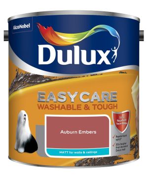 Dulux Easycare Washable and Tough Matt Emulsion Auburn Embers 2.5L