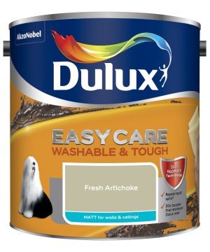 Dulux Easycare Washable and Tough Matt Emulsion Fresh Artichoke 2.5L