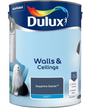 Dulux Matt Emulsion Paint - Sapphire Salute - 5L