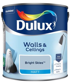 Dulux Bright Skies 2.5L Matt Emulsion Paint