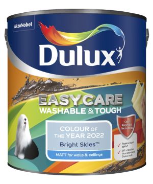 Dulux Bright Skies 2.5L Easycare Washable and Tough Matt Emulsion paint