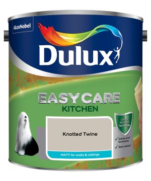 Dulux Easycare Kitchen Matt Emulsion Paint Knotted Twine 2.5L