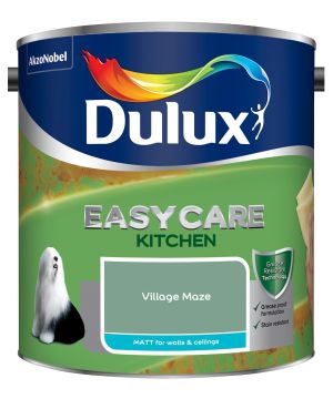 Dulux Easycare Kitchen Matt Emulsion Paint Village Maze 2.5L