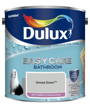 Dulux Easycare 2.5L Soft Sheen Bathroom Paint in Goose Down