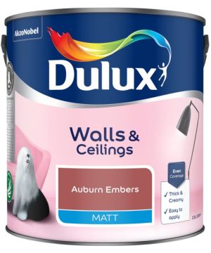 Dulux 2.5L Auburn Embers Matt Emulsion Paint