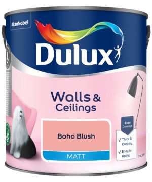 Dulux Boho Blush Matt Emulsion Paint 2.5L