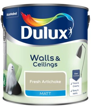 Dulux Fresh Artichoke 2.5L Matt Emulsion Paint