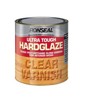Ronseal Ultra Tough Hardglaze Varnish Clear Gloss 750ml