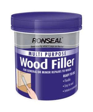 Ronseal Multi Purpose Wood Filler Tub - Medium - 465g in medium