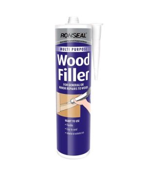 Ronseal Multi Purpose Wood Filler Cartridge in Light, 310ml