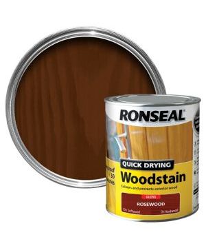 Ronseal Quick Drying Woodstain Natural Pine Satin 750ml tin