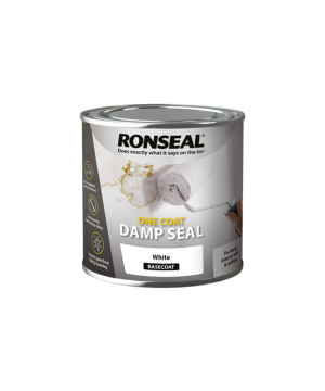 Ronseal One Coat Damp Seal 250ml white specialist interior paint