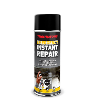 Thompson's Emergency Instant Repair Aerosol 450g in black
