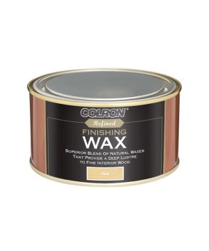 Colron Finishing Wax Clear 325g natural beeswax timber treatment for interior wood