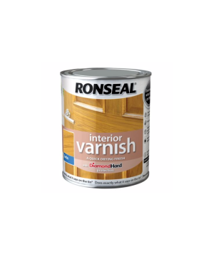 Ronseal Interior Diamond Hard Varnish in Light Oak, Satin, 250ml