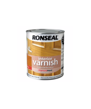Ronseal Diamond Hard Interior Varnish 250ml in Antique Pine Gloss
