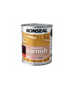 Ronseal Interior Diamond Hard Varnish Walnut Gloss 250ml