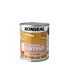 Ronseal Interior Diamond Hard Varnish 250ml clear gloss