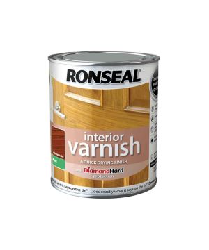 Ronseal Diamond Hard Interior Varnish 750ml in clear matt
