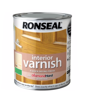 Ronseal Diamond Hard Interior Varnish 2.5L in clear matt