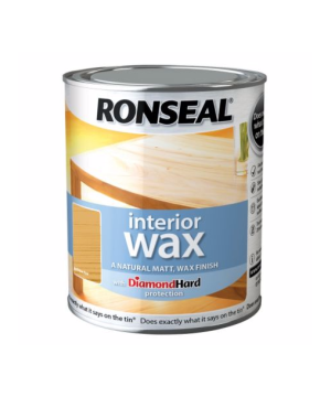 Ronseal Interior Wax Antique Pine 750ml tin