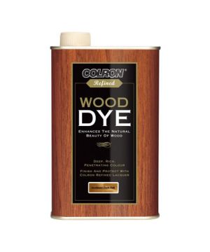 Colron Refined Wood Dye 250ml in Jacobean Dark Oak