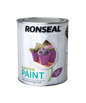Ronseal Garden Paint Purple Berry 750ml