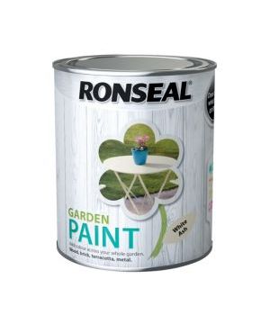 Ronseal Garden Paint 750ml in White Ash
