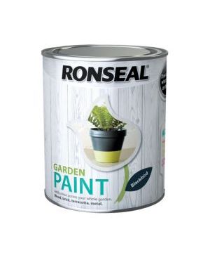 Ronseal Garden Paint Blackbird 750ml water-based multi-surface coating