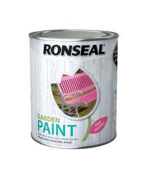 Ronseal Garden Paint 750ml in Pink Jasmine