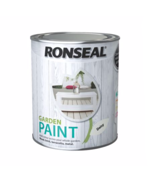 Ronseal Garden Paint Daisy 750ml water-based multi-surface paint tin