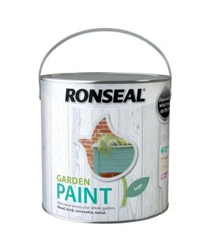 Ronseal Garden Paint in Sage, 2.5L tin